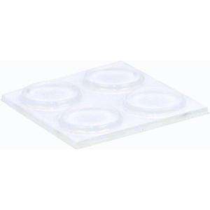   round, clear, low profile, Self Adhesive Bumpers 78114 Magic Sliders