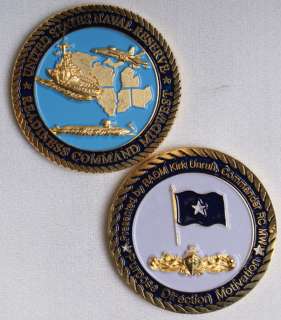 US NAVAL READINESS COMMAND MIDW 1STAR Challenge Coin  