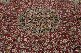 OVERSIZED TRADITIONAL RED 10X14 ISFAHAN PERSIAN ORIENTAL AREA RUG WOOL 