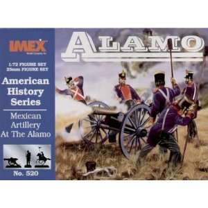  Mexican Artillery Alamo American History Figures Set 1/72 