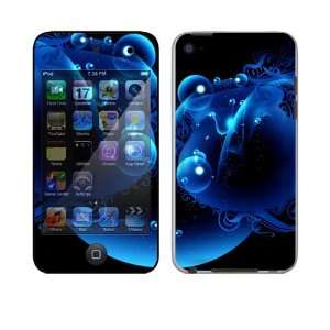  Apple iPod Touch 4th Gen Skin Decal Sticker   Blue Potion 