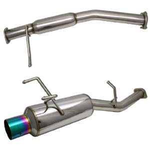   240SX S13 STAINLESS EXHAUST PIPE & MUFFLER W/BURNT TIP Automotive