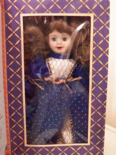 New Marie Osmond Storybook Porcelain Dolls Princess and the Pea MIB 