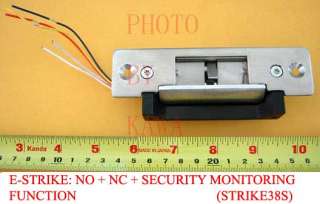 Door NC/NO Access Control Electric Strike + Monitoring  