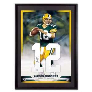  Aaron Rodgers Autographed Green Bay Packers Jersey Numbers 