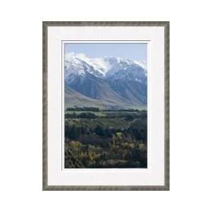  Fall Scenery Of Rakaia River Gorge And Southern Alps 