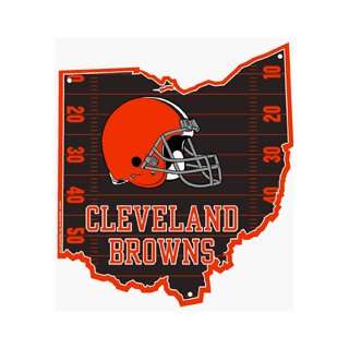  NFL Cleveland Browns State Sign *SALE*