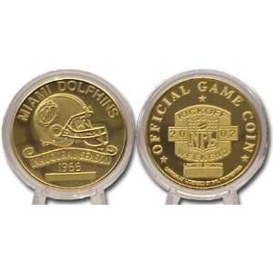  Miami Dolphins Official Game Medallion