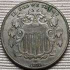 1872 shield nickel  