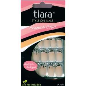  Tiara Style On Nails   French Chic SFC18 