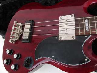 Epiphone EB 3 Electric Bass Guitar Red w/ Coffin Case  