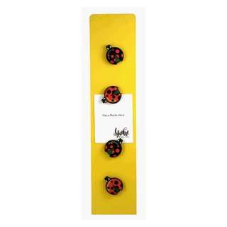   Ladybug Tall Magnetic Metal Stand 