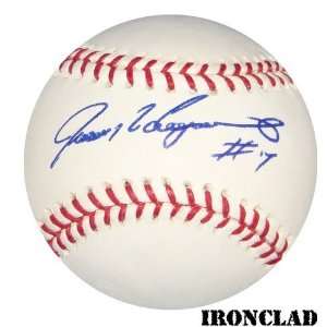 Autographed Ivan Rodriguez Baseball   Rawlings Official   Autographed 