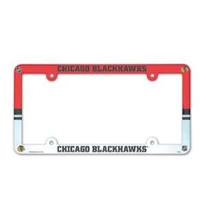 NHL Chicago Blackhawks License Plate Frame (2 Pack)  