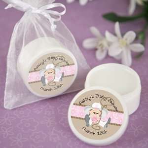  Little Cowgirl   Personalized Lip Balm Baby Shower Favors 