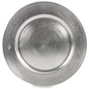 Ten Strawberry Street Silver Charger Plate 12 Kitchen 