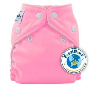  FuzziBunz Perfect Size Diaper (Cotton Candy, Small) with 