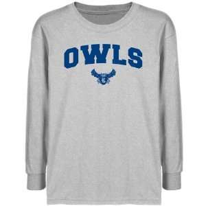  NCAA Rice Owls Youth Ash Logo Arch T shirt     Sports 