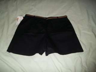 new white stag womens shorts with belt size 18  