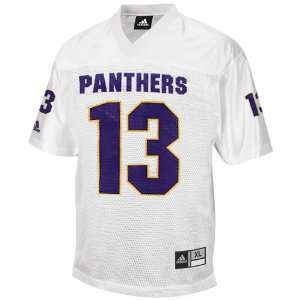  NCAA adidas Northern Iowa Panthers #13 White Replica Football 