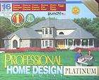   Home Design Suite 8 Platinum + Manual PC CD build house tools