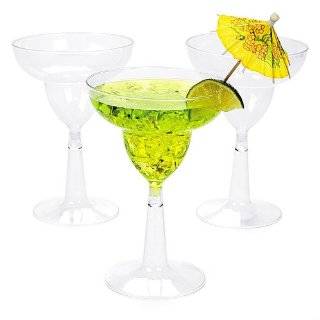 Summer Acrylic Margarita Glasses 