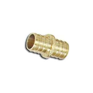 Watts Brass & Tubular 1/2Barb Brs Coupling (Pack Of 5) Cross Linked 