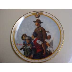  Heros Welcome Collector Plate 
