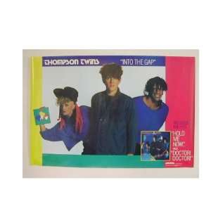    Thompson Twins Promo Poster The Into The Gap 