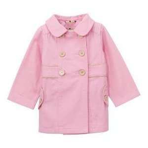  Toddlers Girls Double breasted Jacket   Rose (5T 