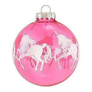  Pink Unicorn Ornament