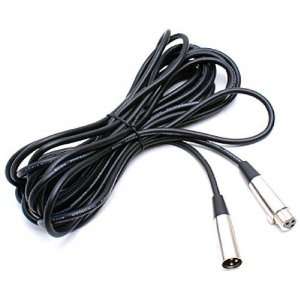    24.6ft 3 pin XLR Microphone Male to Female Cable Electronics