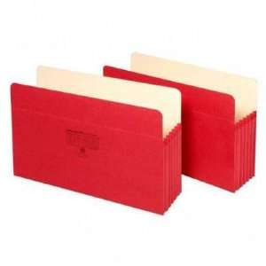  Pocket, 3 1/2Expansion, 11 3/4x9 1/2, Red   3 1/2Expansion; 11 3/4x9 
