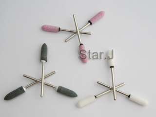 NEW 100PCS Dental Gravel thick Mounted Point Burs 2.35mm  