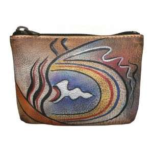  Anuschka Coin Pouch in Abstract Classic Toys & Games