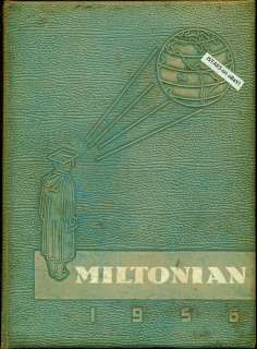 1956 MILTON HIGH SCHOOL YEARBOOK, THE MILTONIAN, MILTON, WV  