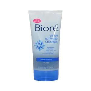  Steam Activated Cleanser by Biore, 5 Ounce Beauty