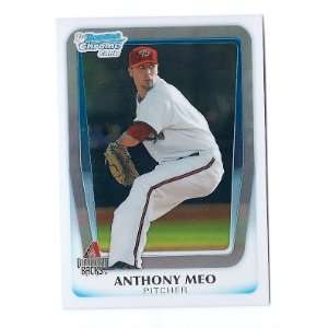  2011 Bowman Chrome Draft Prospects #59 Anthony Meo Arizona 