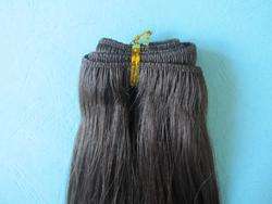 20 lONG 50 WIDE HUMAN HAIR WEFT EXTENSION #02,100g ca  