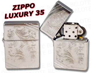 Zippo Lighters 1935 REPLICA LUXURY Chrome Lighter 24944  