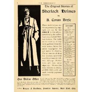  1904 Ad Harper Bros Sherlock Holmes Series Conan Doyle 