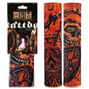 Nylon Skull Tire Tattoo Sleeves   TWO sleeves in one package One Size 