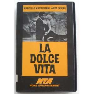 Federico Fellini La Dolce Vita BETA Home Video Marcello Mastroianni 