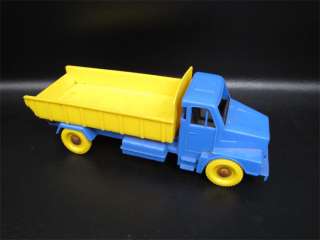 Vintage Irwin HP Plastic Blue And Yellow Dump Truck  