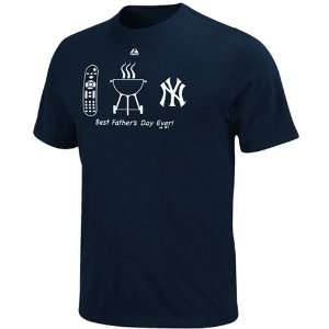   Athletic Navy Fathers Day Lucky Guy T Shirt