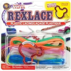  Flex Rex Plastic Lacing 27 Yards Clear