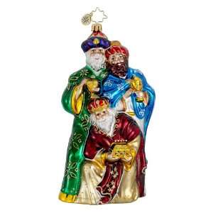  RADKO WE THREE KINGS Nativity Christmas Glass Ornament 