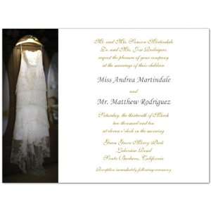  Wedding Gown Wedding Invitations 
