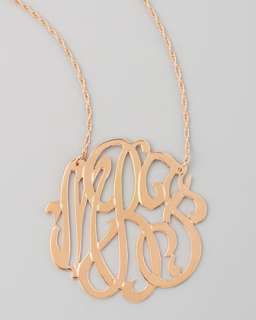 Gold Initial Necklace  