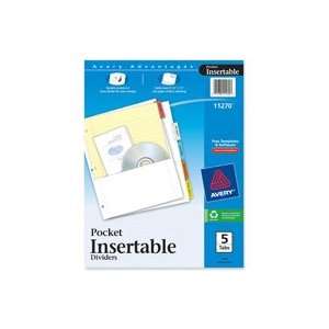 Durable white dividers feature a clear reinforced binding edge and Rip 